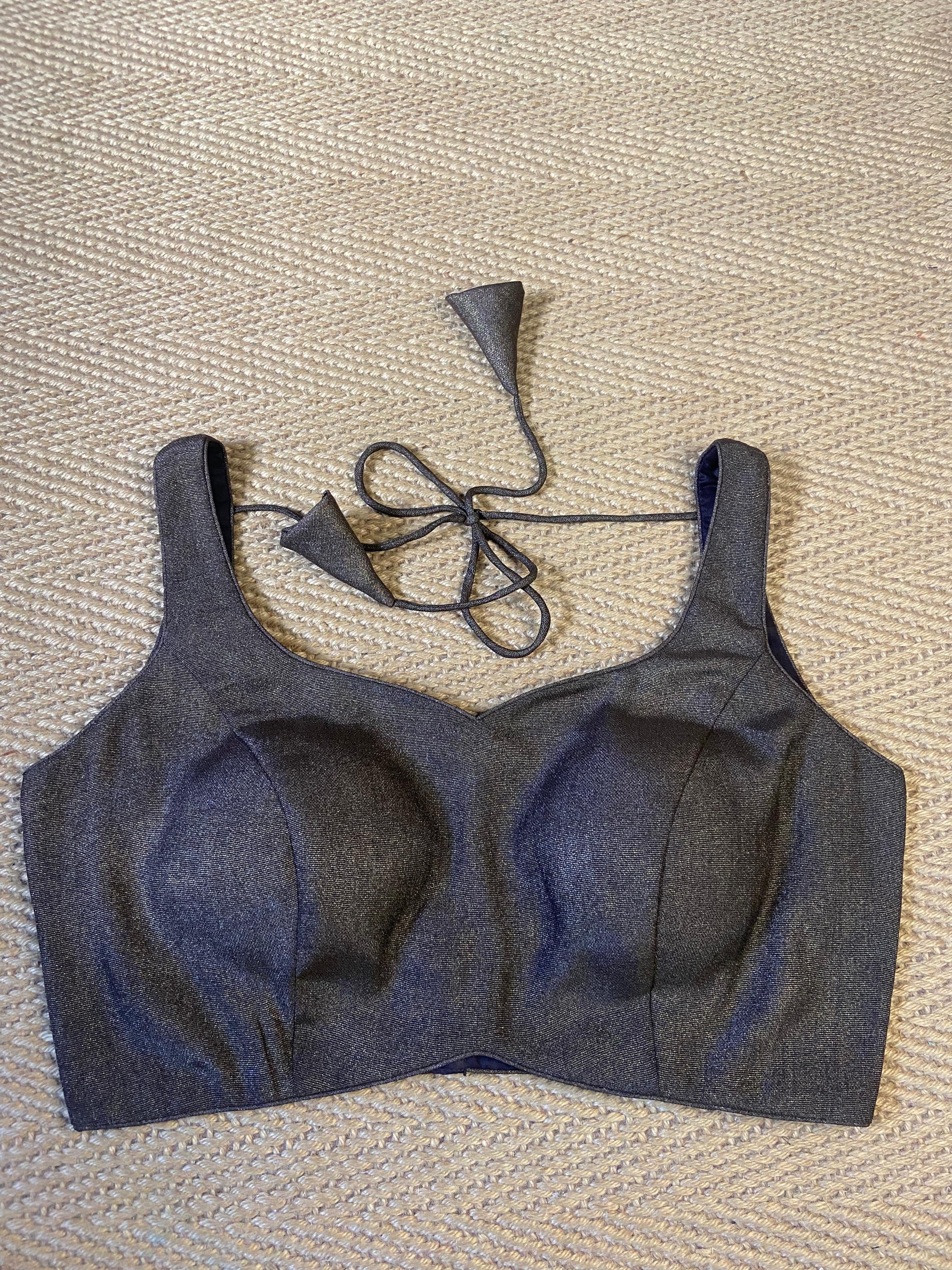 Black tissue blouse