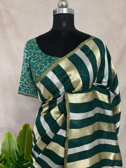 Pure Organza silk saree with designer blouse