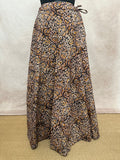 Kalamkari skirt - fits up to 36inch waist