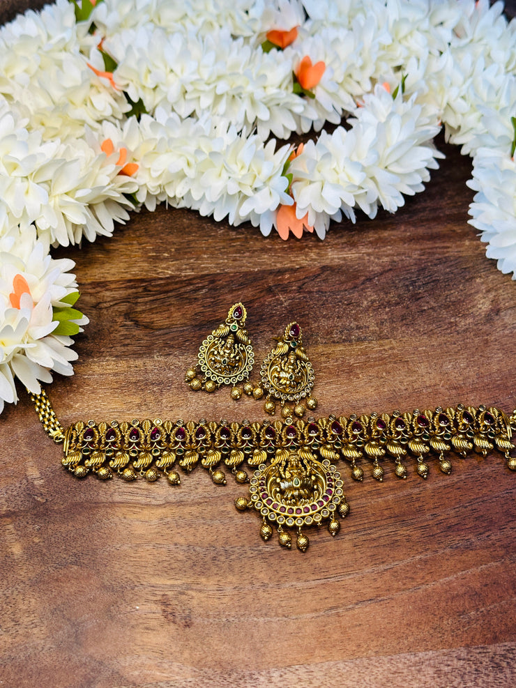 Nakshi Choker with earring