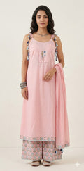 Cotton kurti with bottom and dupatta