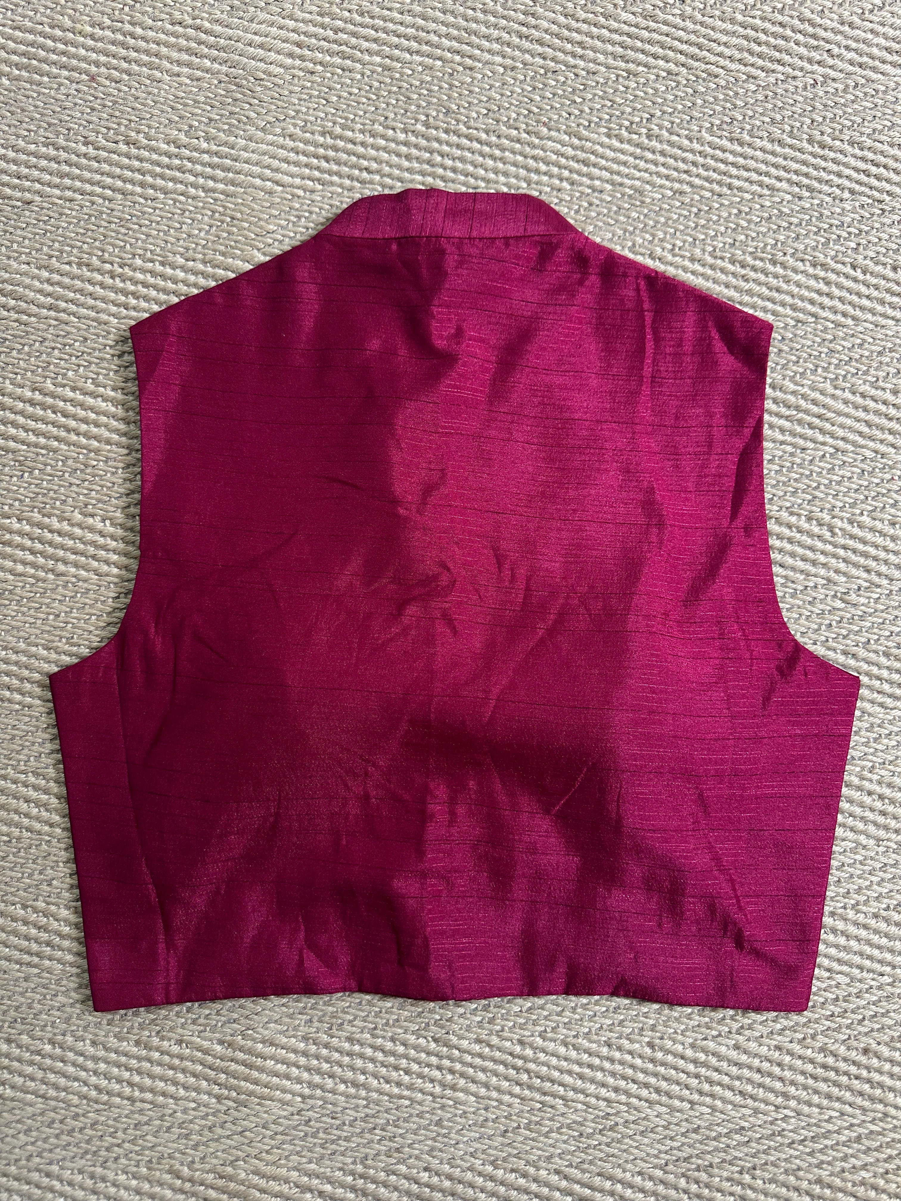 Maroon blouse