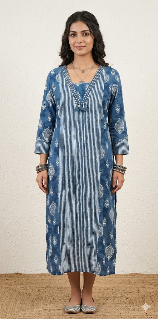 Cotton printed kurti