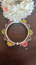 Silver replica openable bangle