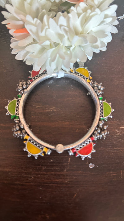 Silver replica openable bangle