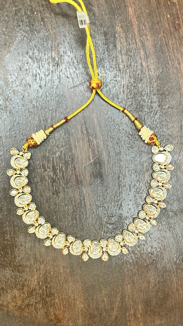 Necklace with earring