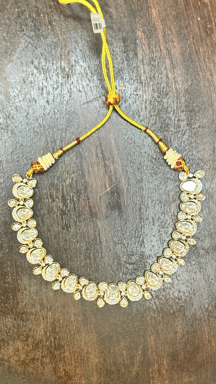 Necklace with earring