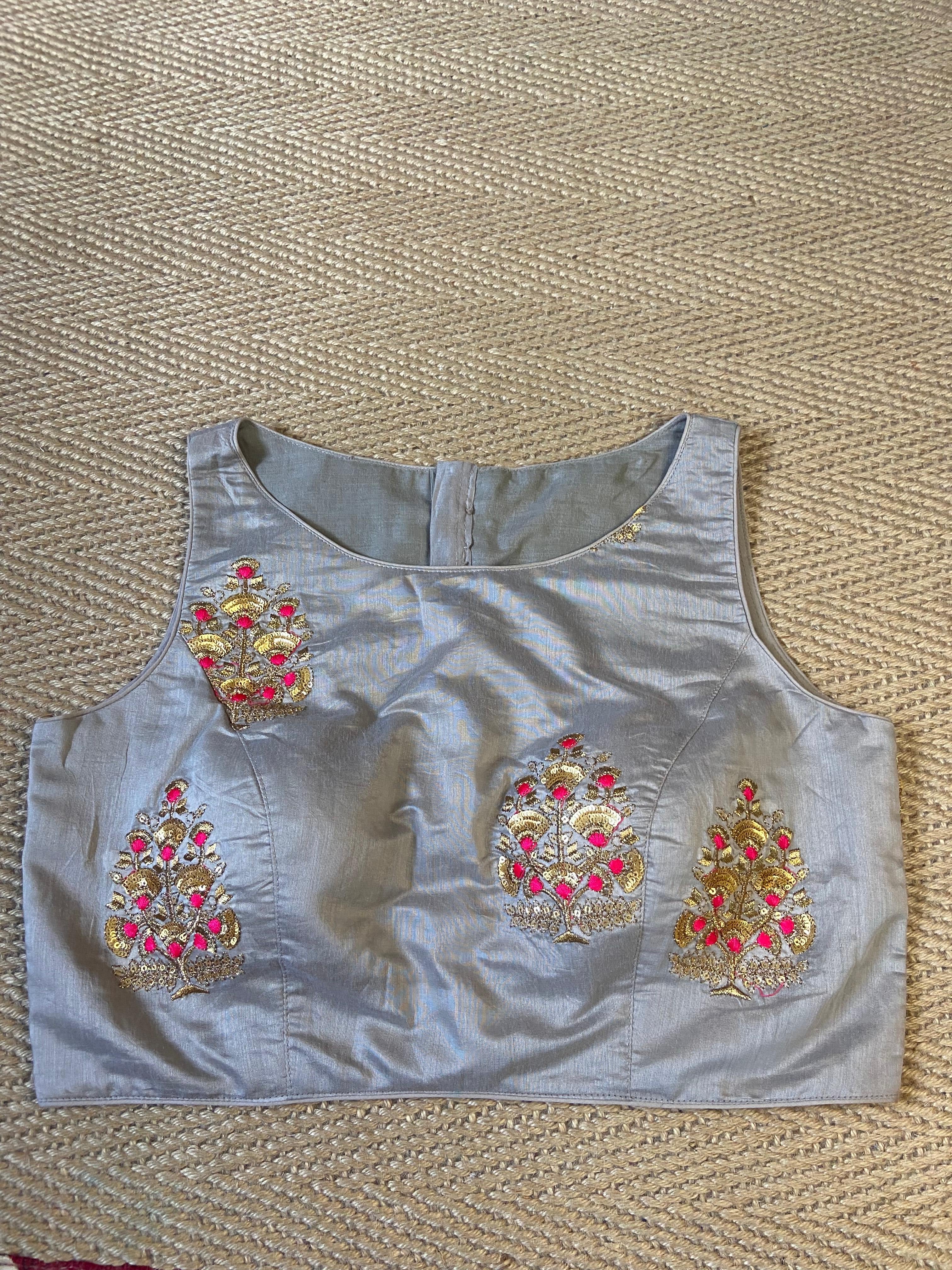 Grey blouse
