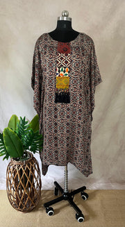 Modal silk kaftan
