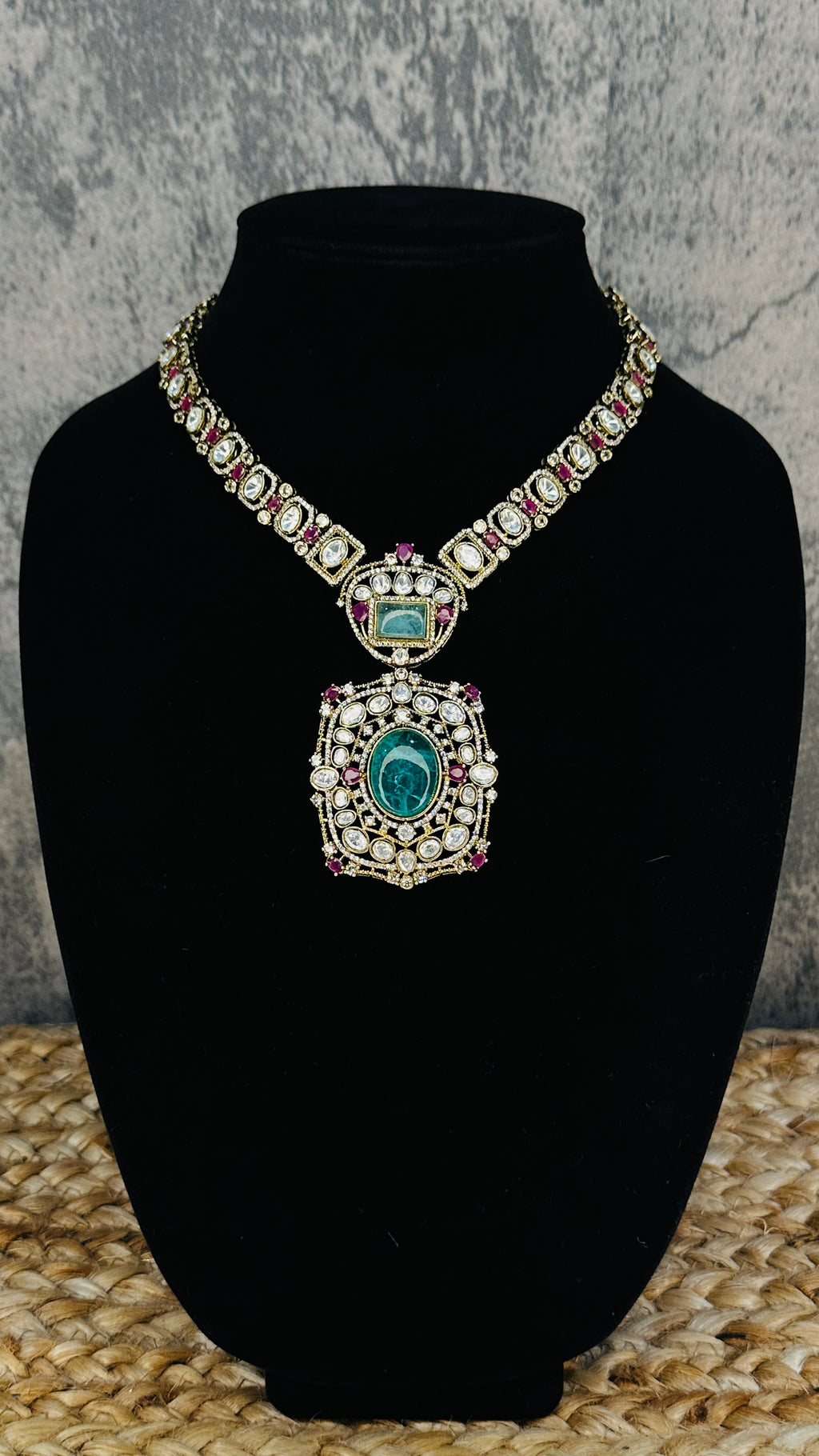 Designer replica necklace with earring