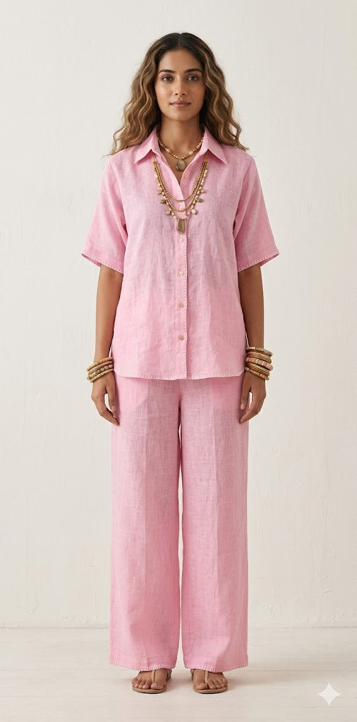 Pure linen cord set