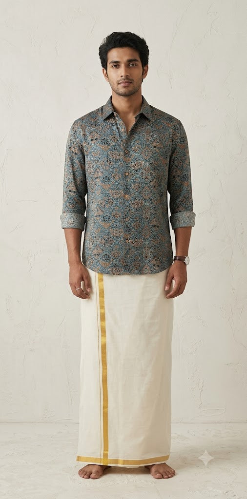 Ajrakh shirt
