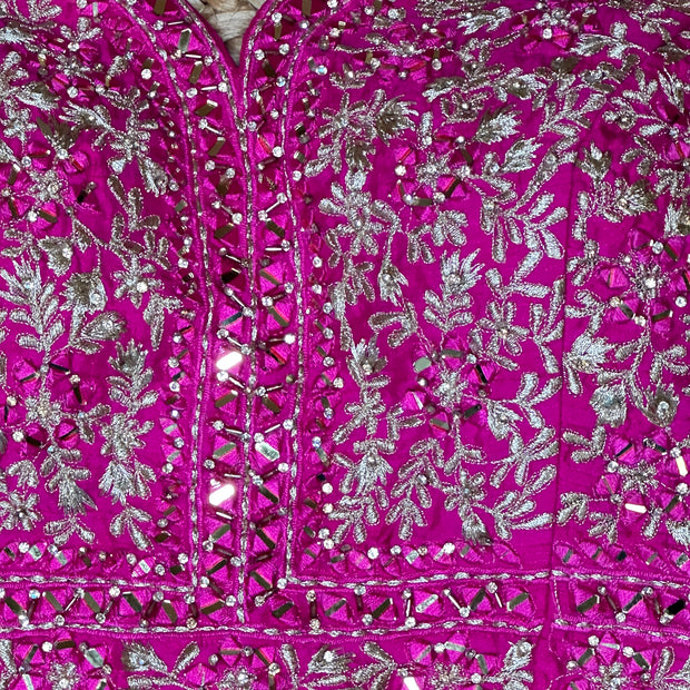 Pink designer blouse