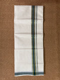 Gold and Green border Dhothi