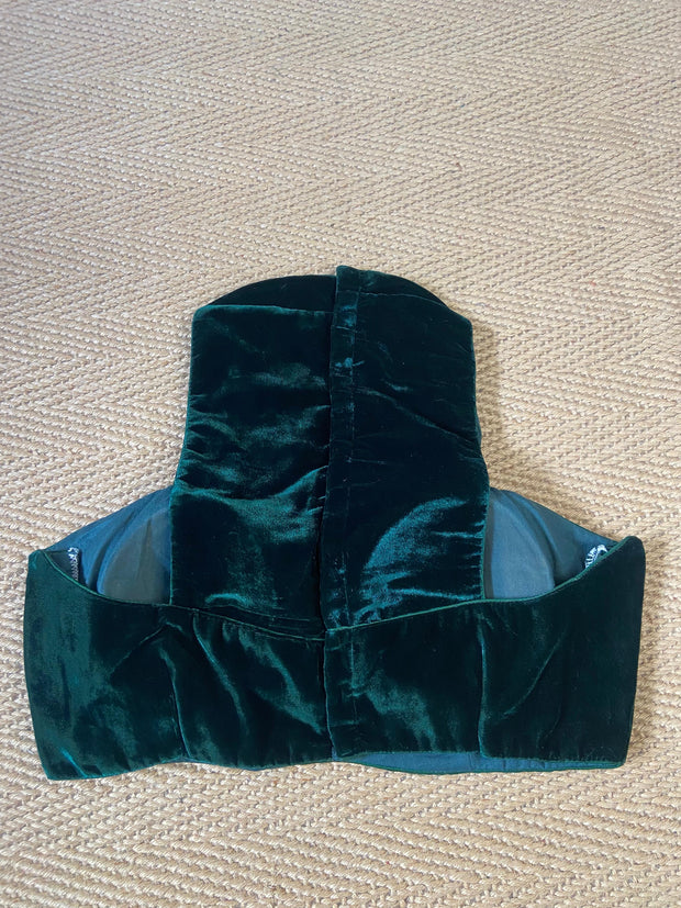 Green Velvet blouse