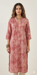 Printed cotton kurti