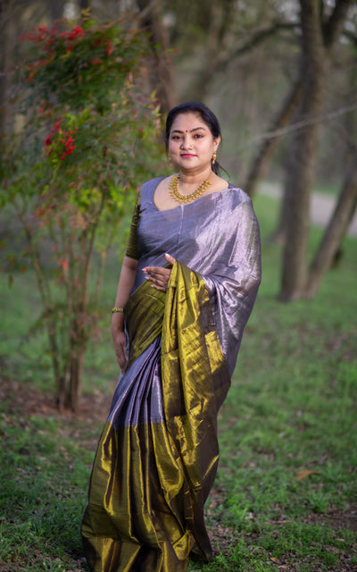Cotton tissue saree