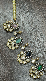 Navarathan Neckalce with earring