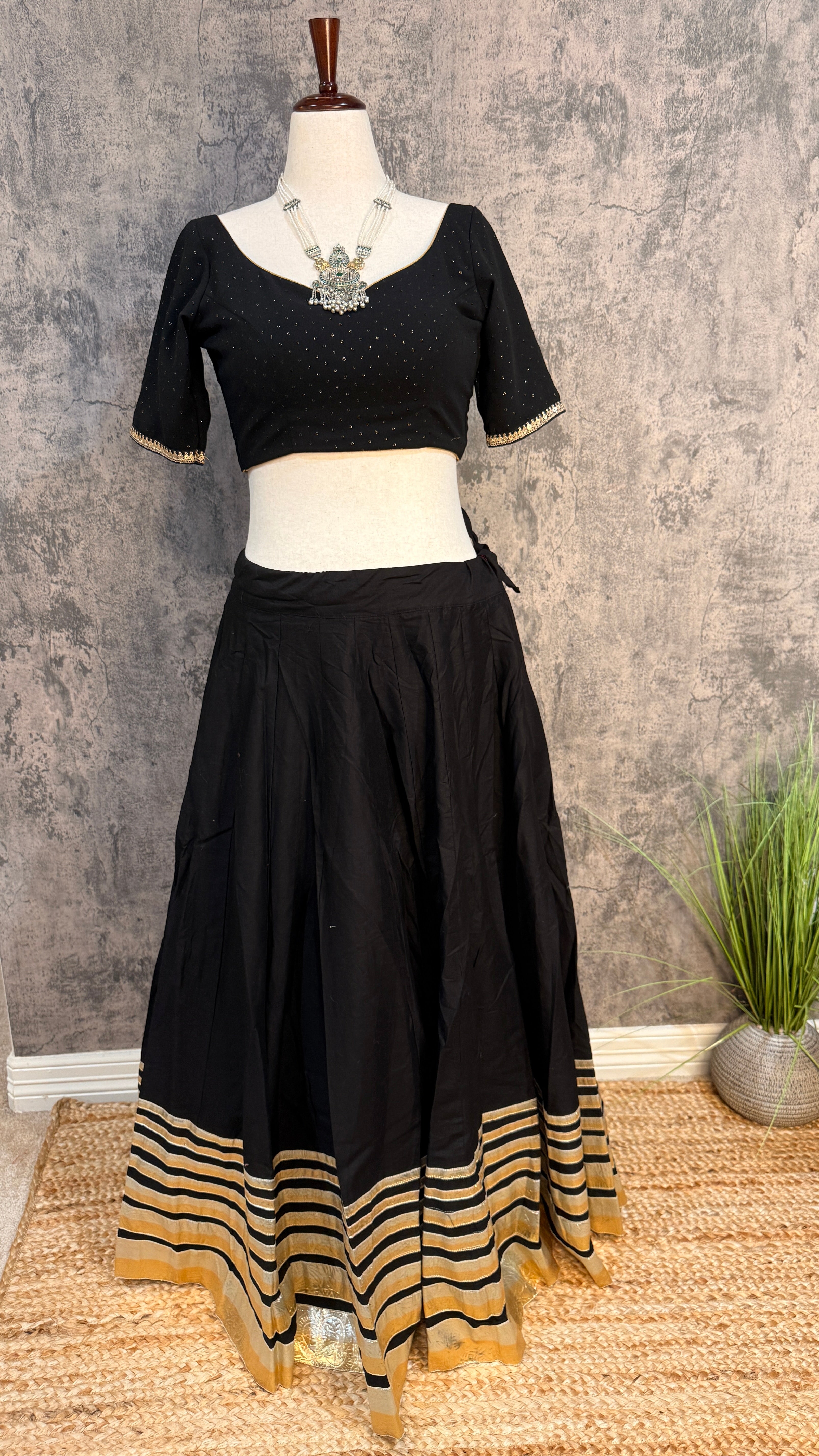8 m flare navrathri skirt