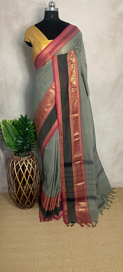 Kanchivaram cotton sarees, NO BP