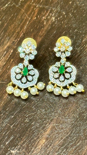 Necklace with earring