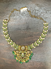 Necklace with earring