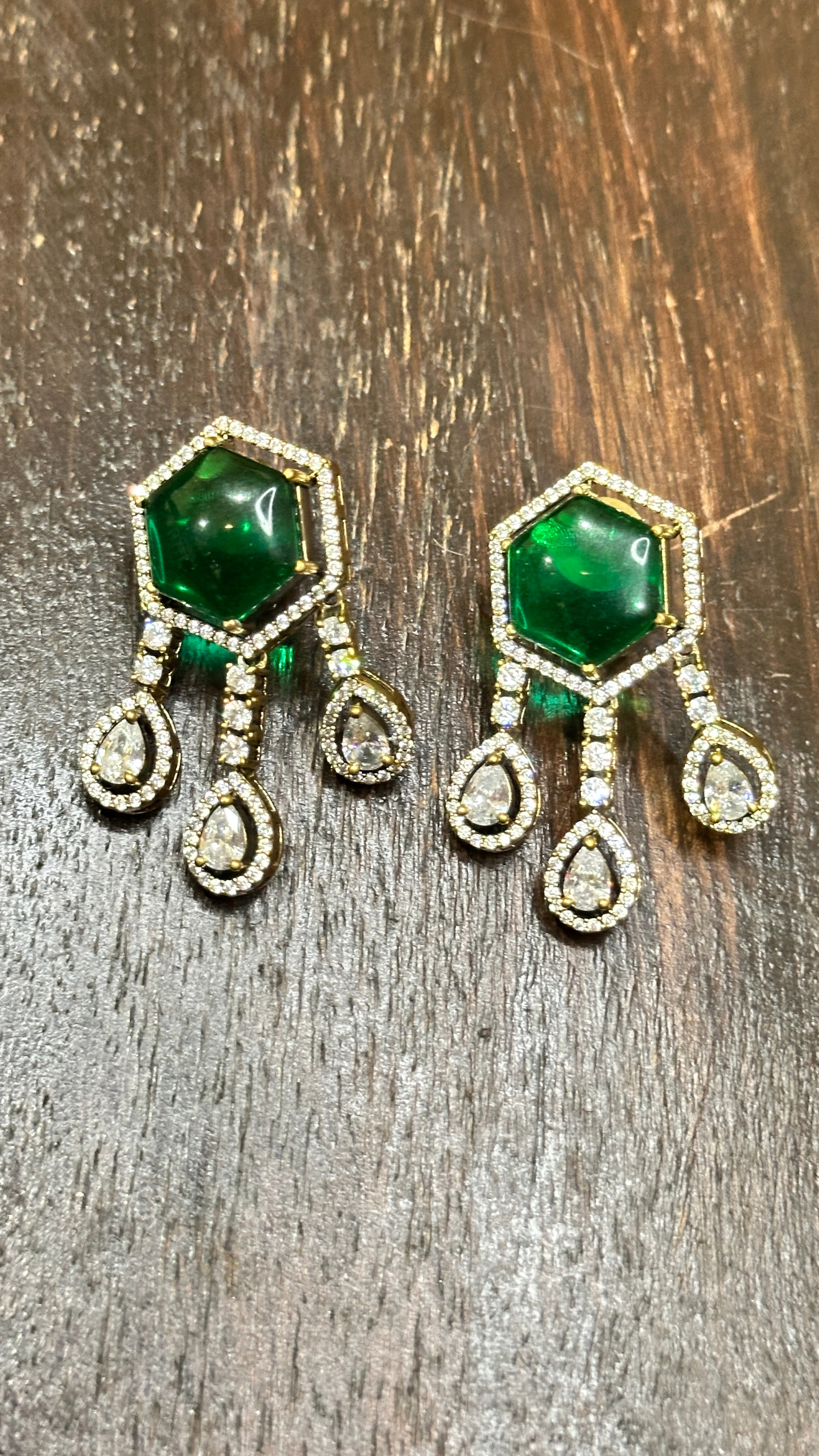 Necklace with earring