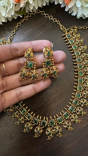 Neckalce with earring