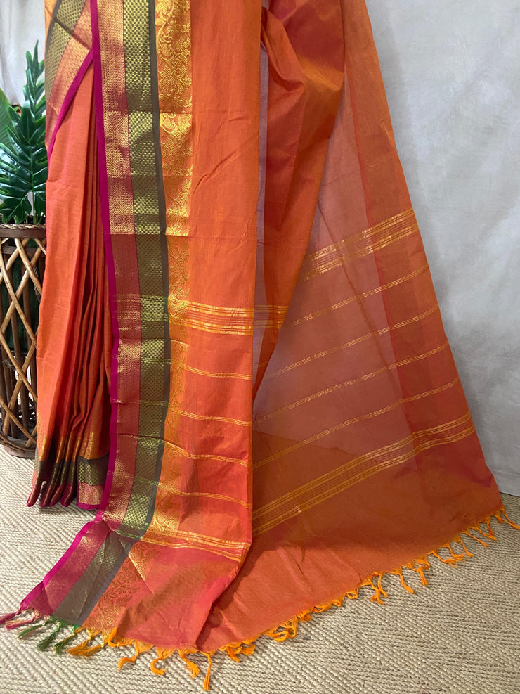 Kanchivaram cotton sarees, NO BP