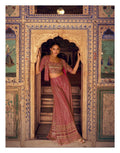 Pink color Palazo with blouse and coat
