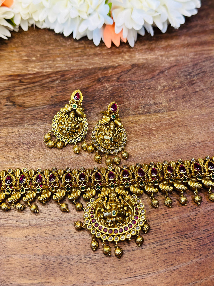 Nakshi Choker with earring