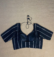 Black gotta work blouse