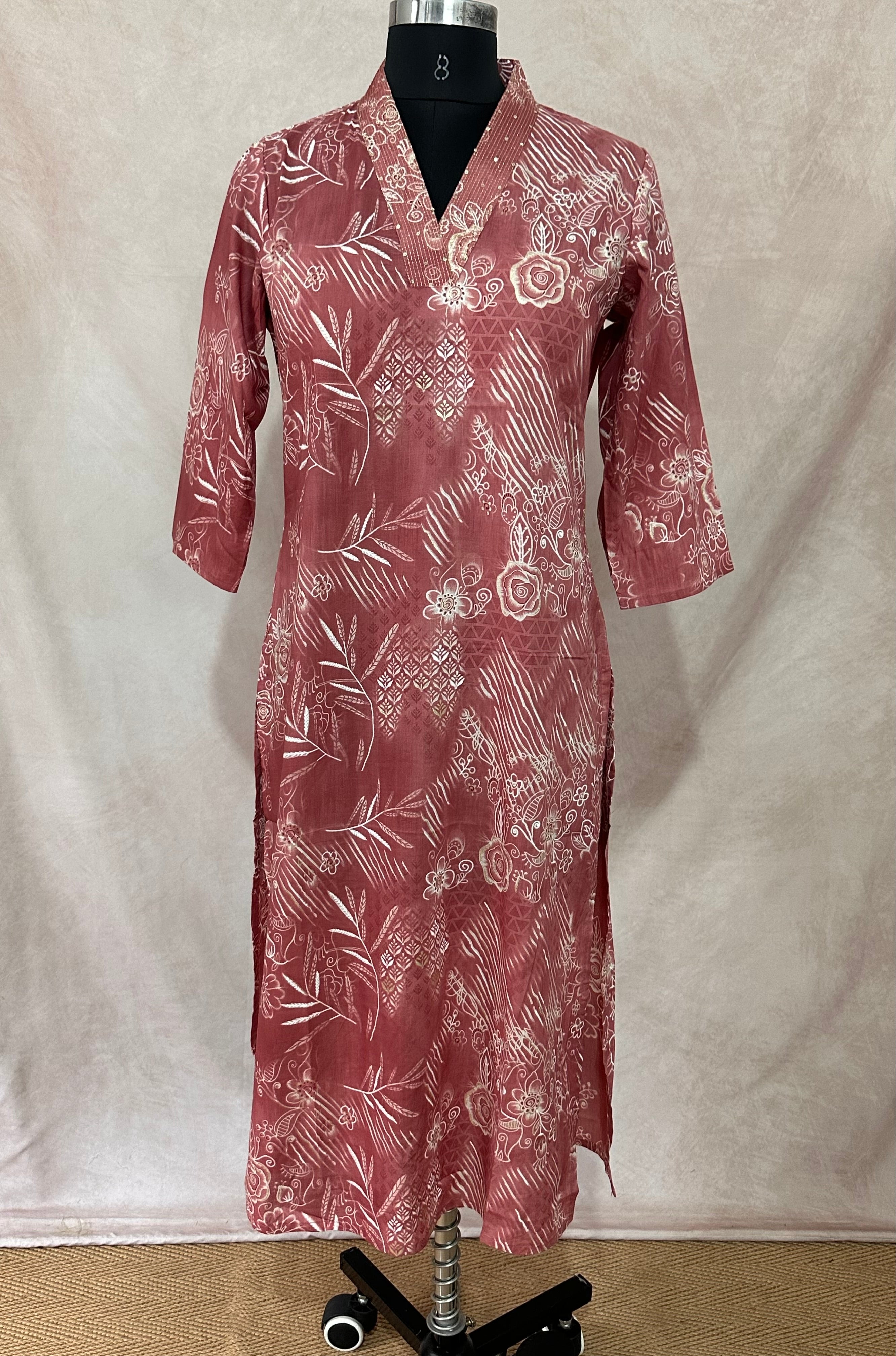 Printed cotton kurti