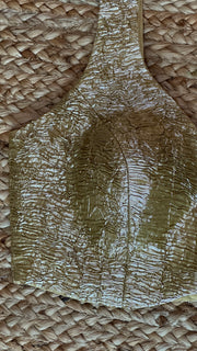 Gold designer blouse