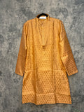 Light bronze banarsi brocade style kurta