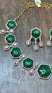 Necklace with earring