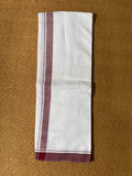 Cotton white dhothi