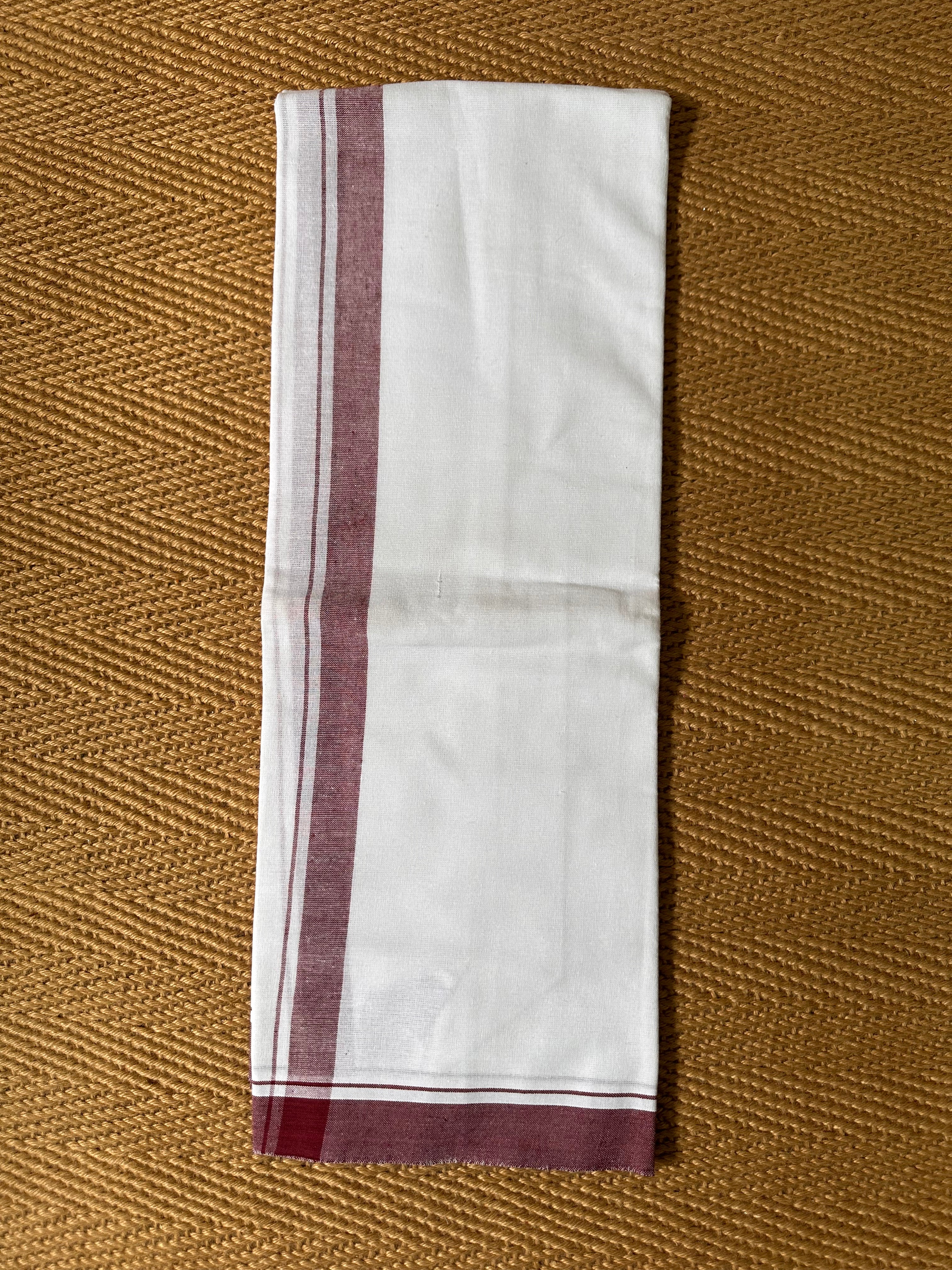 Cotton white dhothi