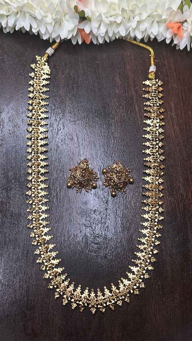 Long Necklace with jhumka