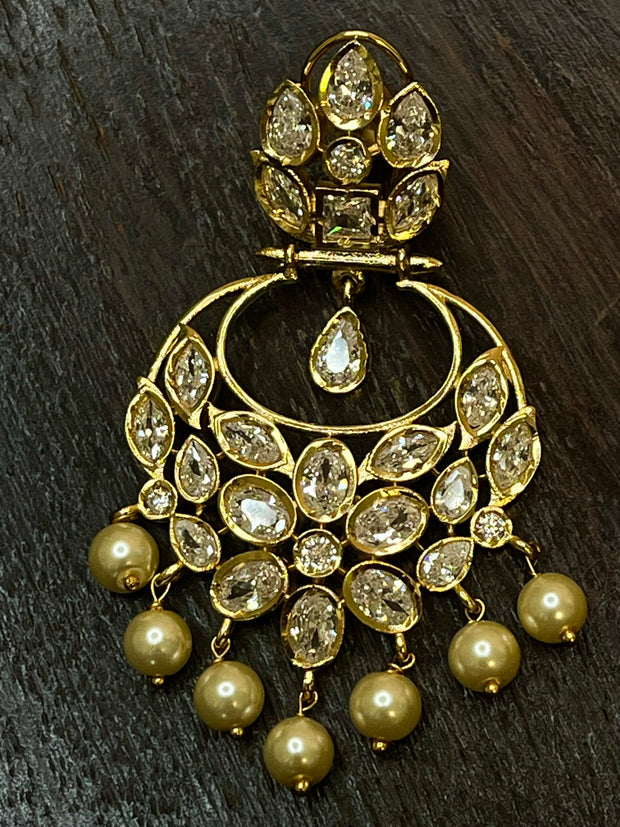Polki chandbali