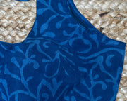 Indigo blouse