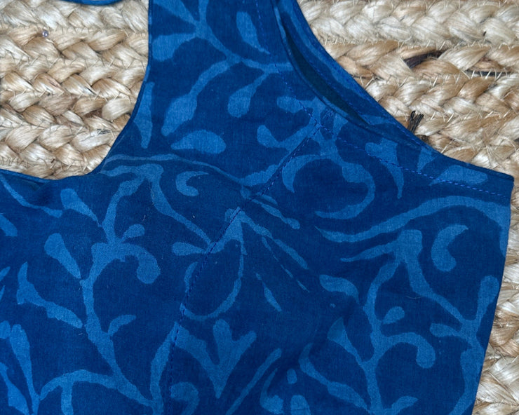 Indigo blouse