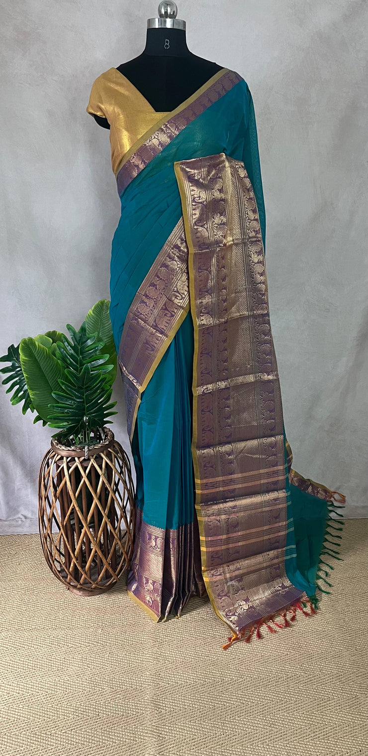 Kanchivaram cotton sarees, NO BP