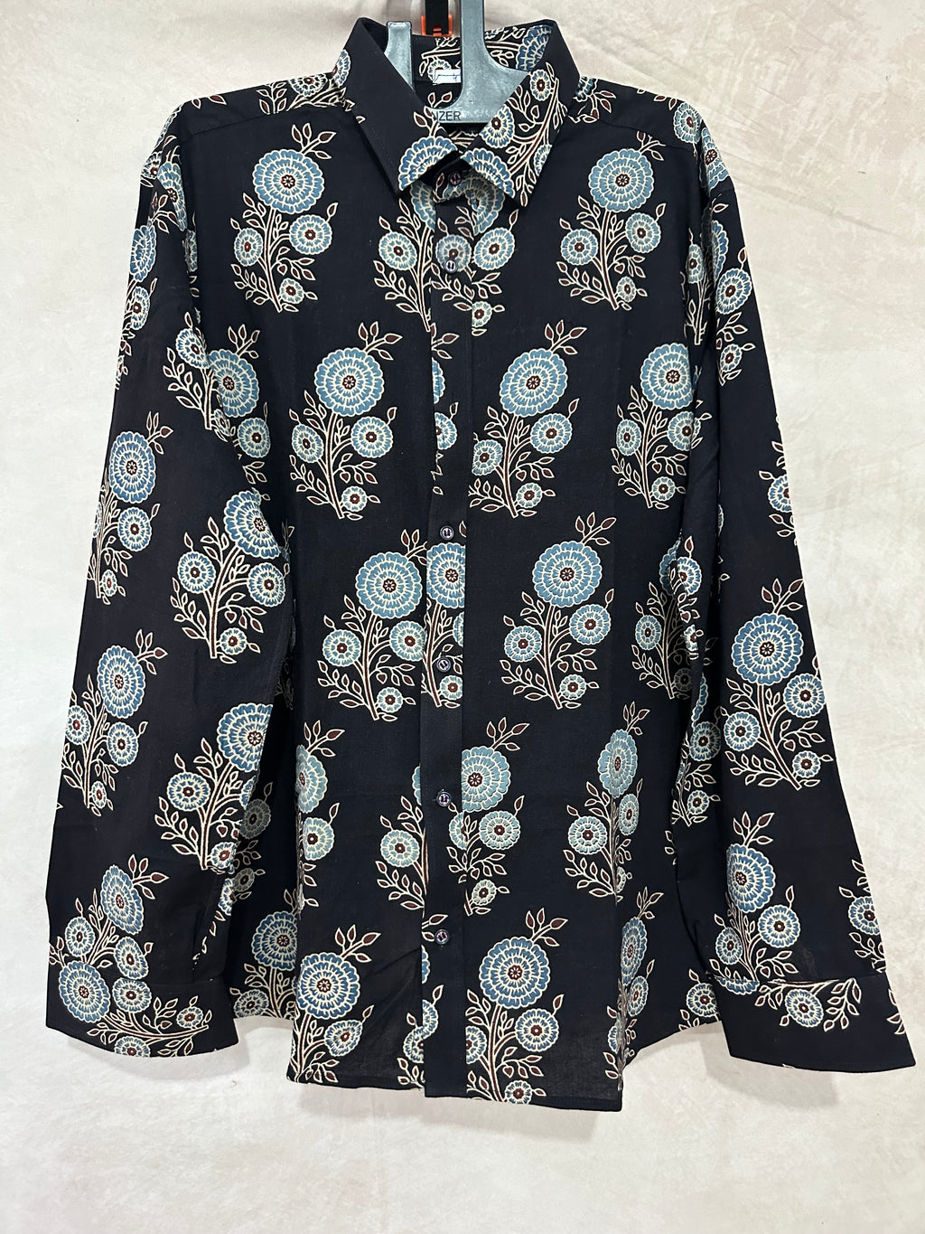 Ajrakh handblock printed shirts in pure Cotton