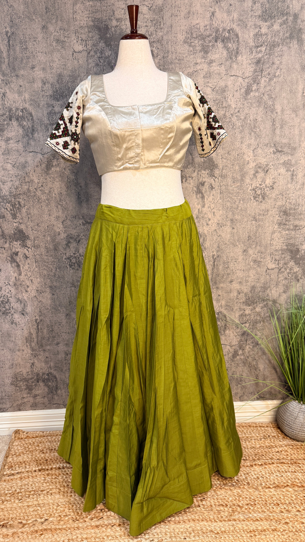 8 m flare navrathri skirt