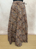 Kalamkari skirt - fits up to 36inch waist