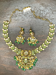 Necklace with earring