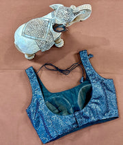 Dark grey sequins sleeveless blouse