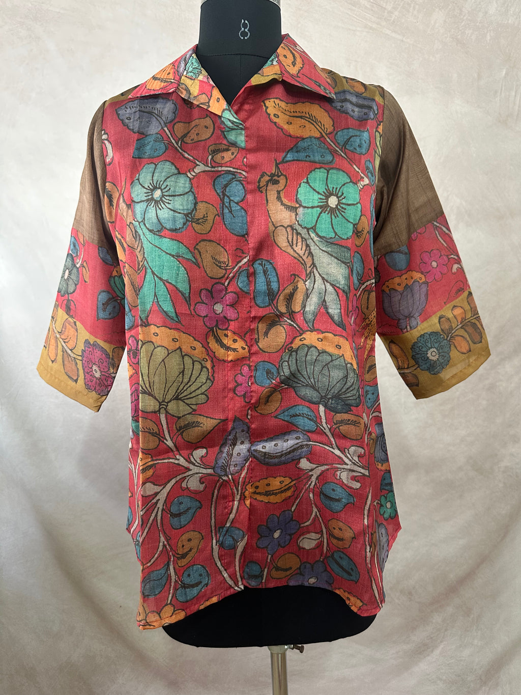 Kalamkari dijital printed kurti shirts