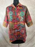 Kalamkari dijital printed kurti shirts